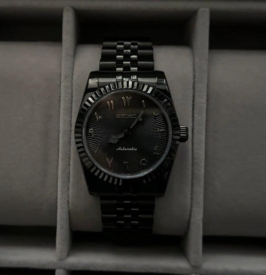 Seiko DateJust Arabic Dials Collection - Black
