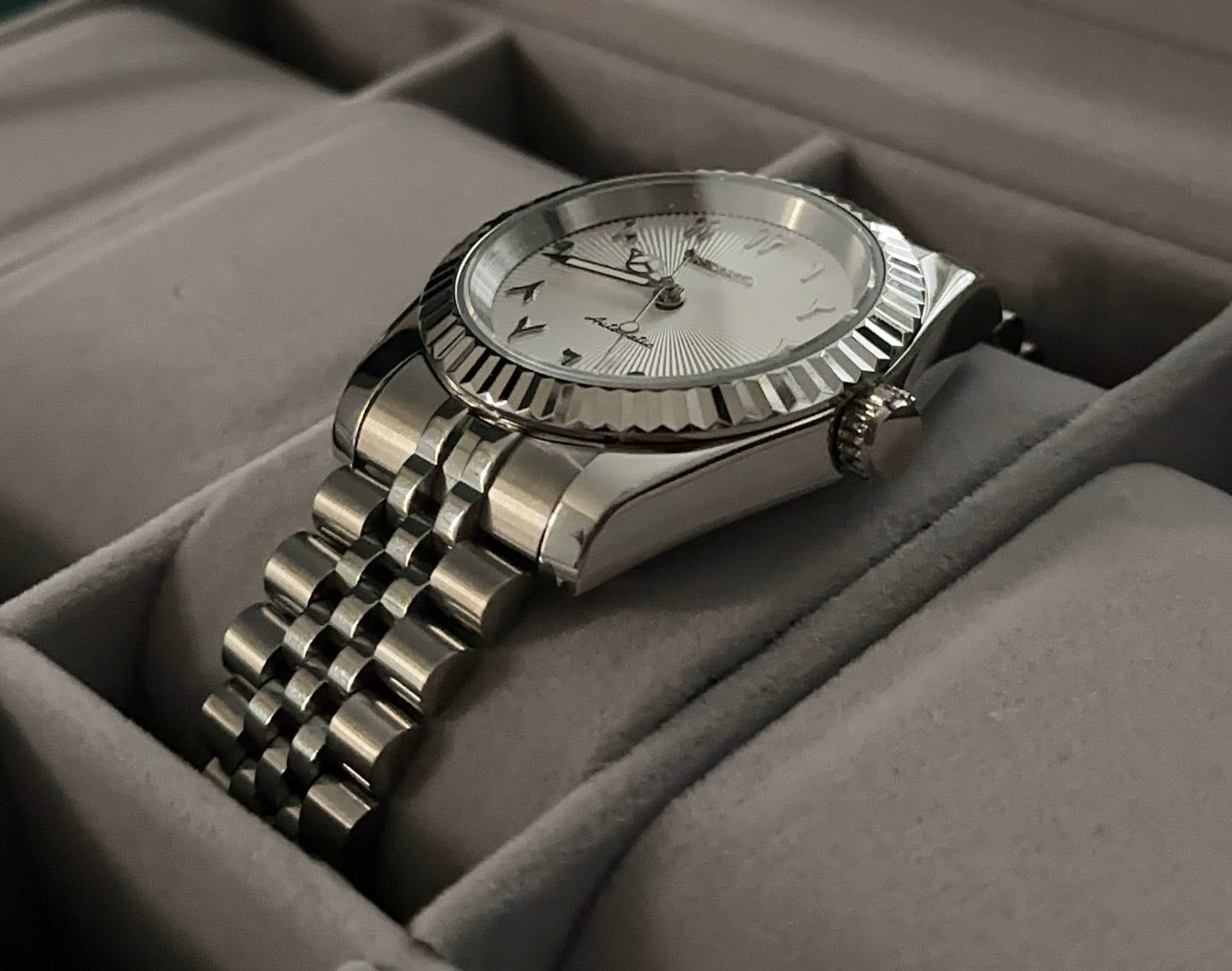 Seiko DateJust Arabic Dials Collection - White