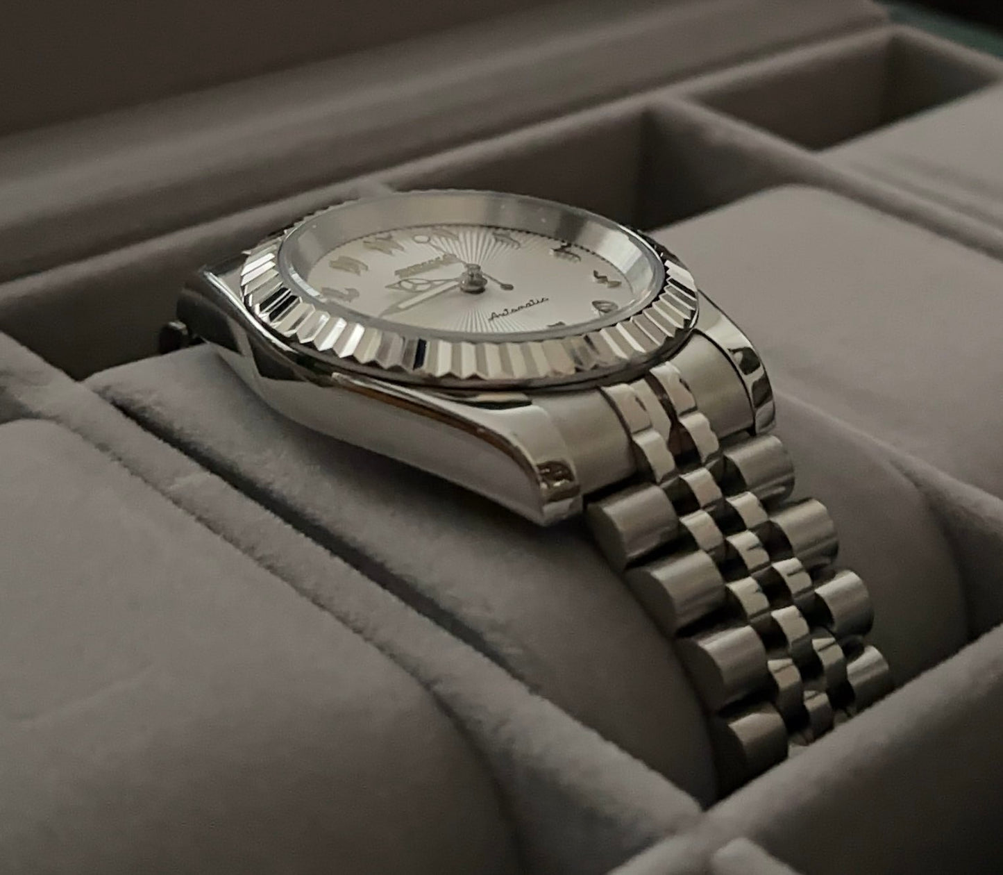 Seiko DateJust Arabic Dials Collection - White