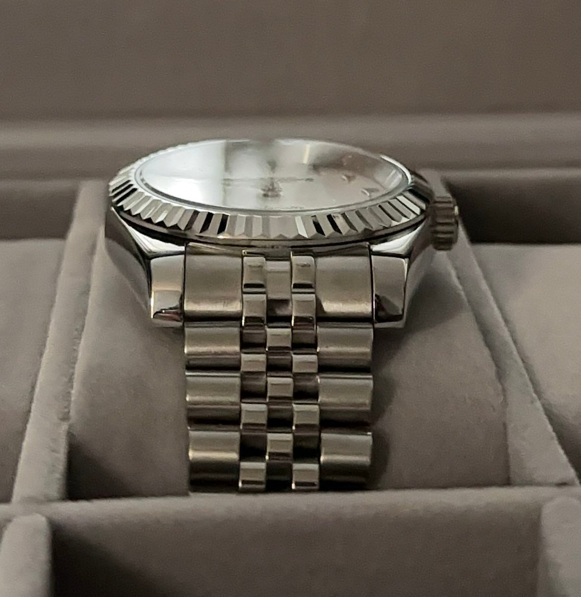 Seiko DateJust Arabic Dials Collection - White