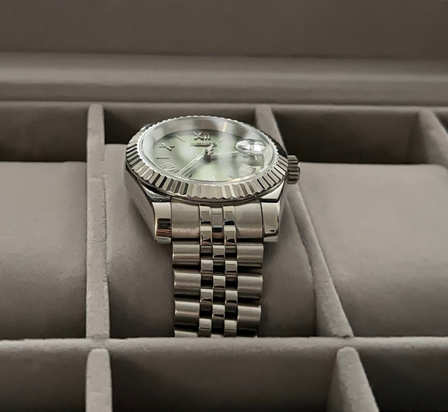 Seiko DateJust Latin Dials Collection - Olive Green