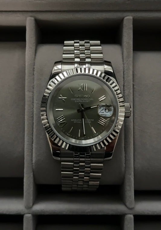 Seiko DateJust Latin Dials Collection - Olive Green